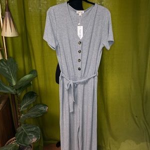Gray Jumpsuit